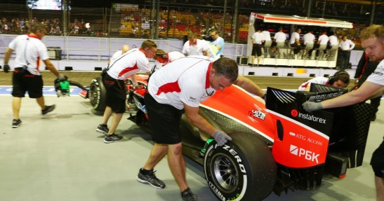 GP Singapuru 2013 - piątkowe treningi