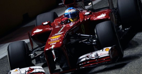 GP Singapuru 2013 - piątkowe treningi