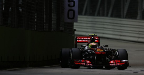 GP Singapuru 2013 - piątkowe treningi