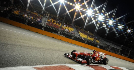 GP Singapuru 2013 - piątkowe treningi