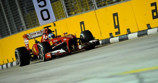 GP Singapuru 2013 - piątkowe treningi