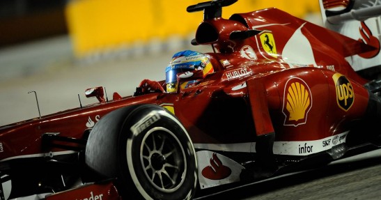 GP Singapuru 2013 - piątkowe treningi