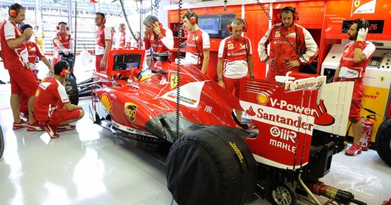 GP Singapuru 2013 - piątkowe treningi