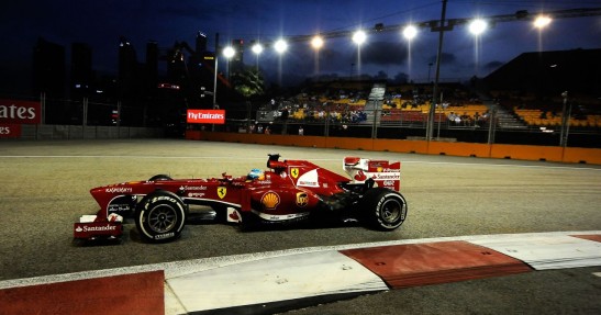 GP Singapuru 2013 - piątkowe treningi