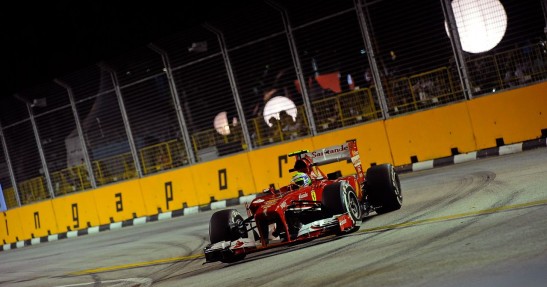 GP Singapuru 2013 - piątkowe treningi