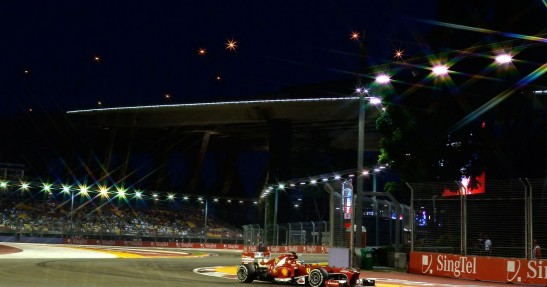 GP Singapuru 2013 - piątkowe treningi