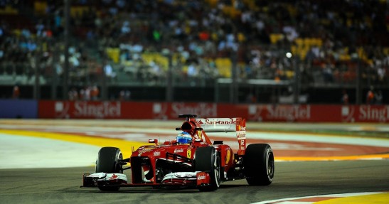 GP Singapuru 2013 - piątkowe treningi