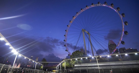 GP Singapuru 2013 - piątkowe treningi