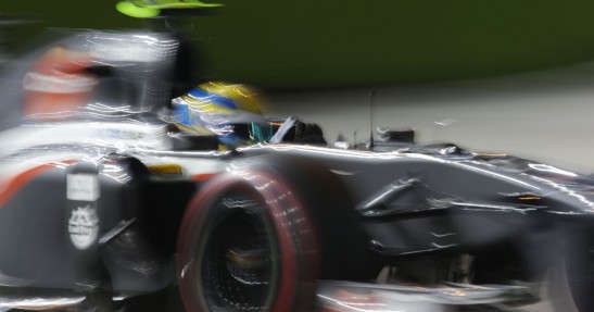 GP Singapuru 2013 - piątkowe treningi