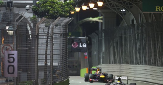 GP Singapuru 2013 - piątkowe treningi