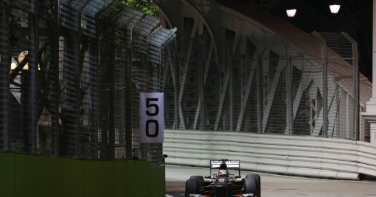 GP Singapuru 2013 - piątkowe treningi
