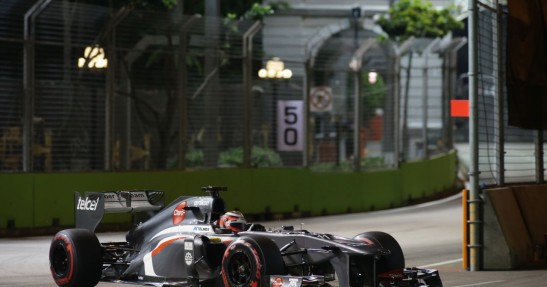 GP Singapuru 2013 - piątkowe treningi