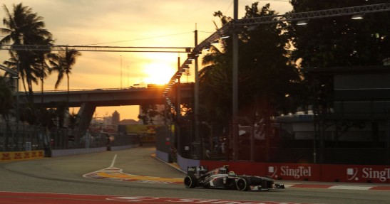 GP Singapuru 2013 - piątkowe treningi