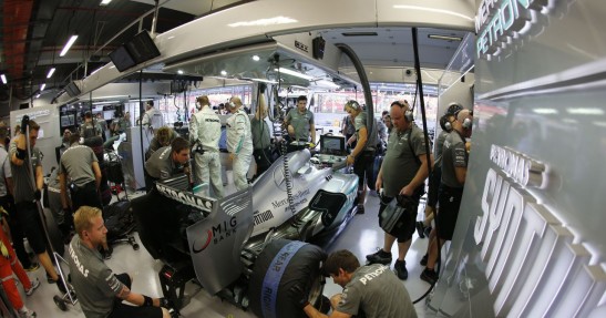 GP Singapuru 2013 - piątkowe treningi