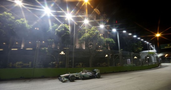 GP Singapuru 2013 - piątkowe treningi