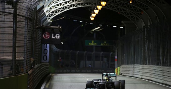 GP Singapuru 2013 - piątkowe treningi