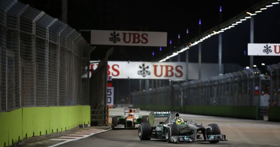 GP Singapuru 2013 - piątkowe treningi