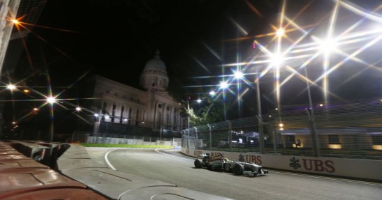 GP Singapuru 2013 - piątkowe treningi