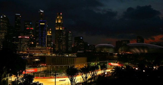 GP Singapuru 2013 - piątkowe treningi
