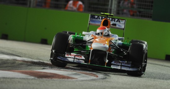 GP Singapuru 2013 - piątkowe treningi