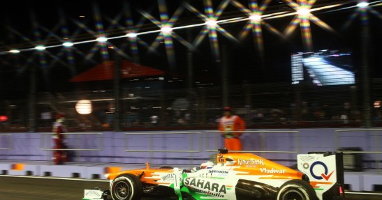 GP Singapuru 2013 - piątkowe treningi