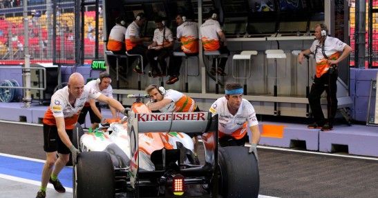 GP Singapuru 2013 - piątkowe treningi