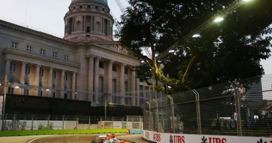 GP Singapuru 2013 - piątkowe treningi