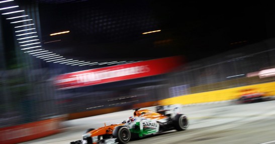 GP Singapuru 2013 - piątkowe treningi