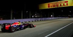 GP Singapuru - 3. trening: Vettel nie da si Grosjeanowi