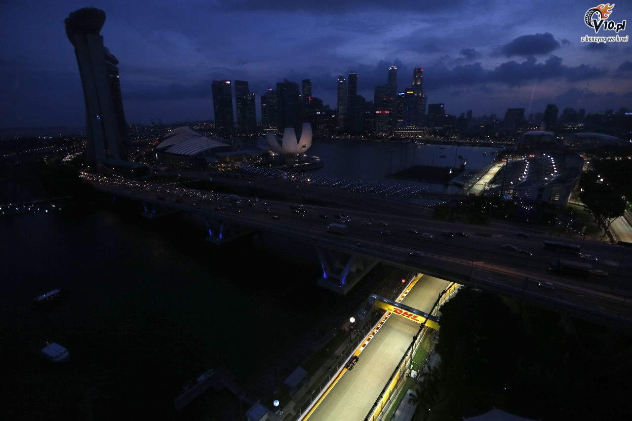 GP Singapuru 2013 - pitkowe treningi