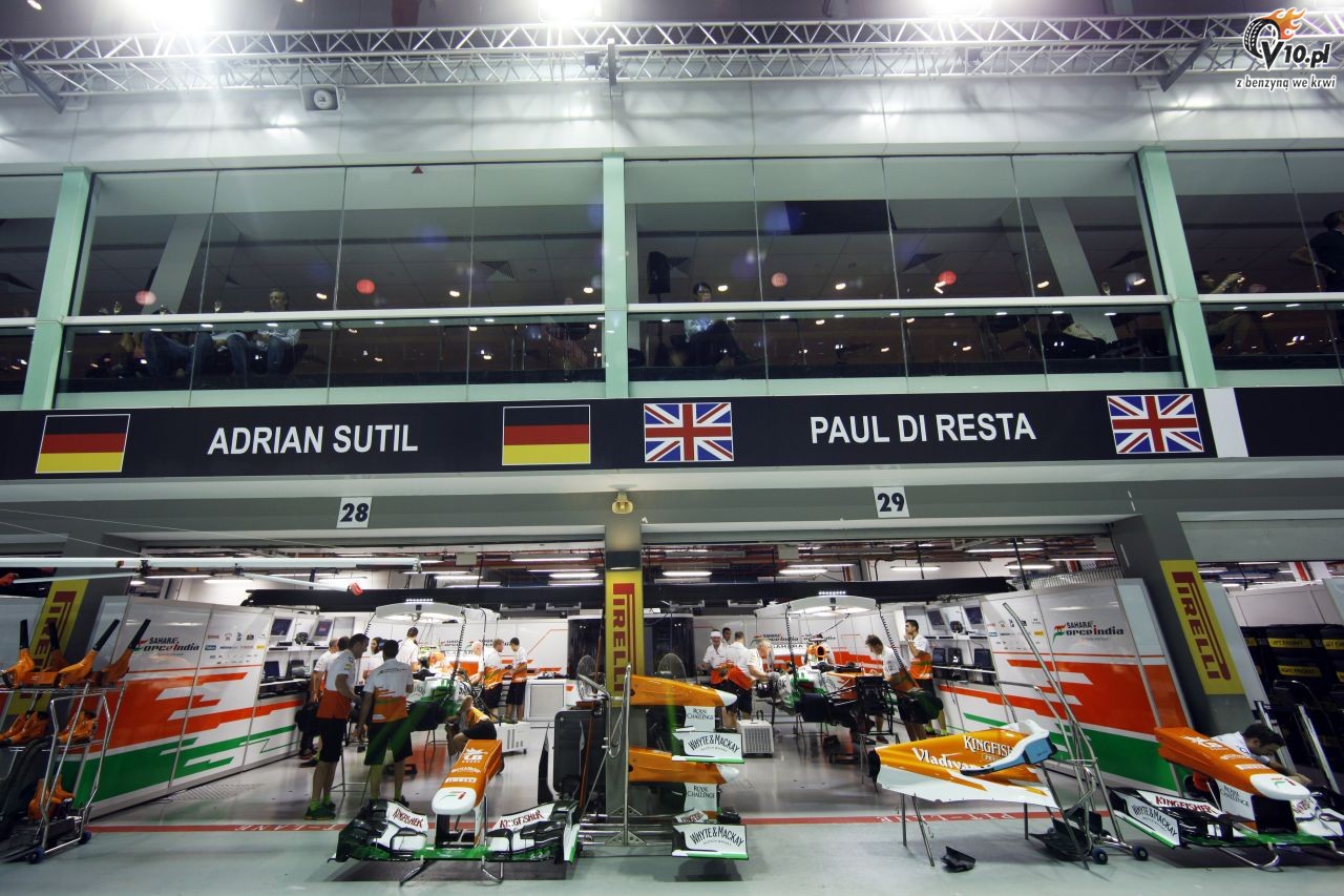 GP Singapuru 2013 - pitkowe treningi