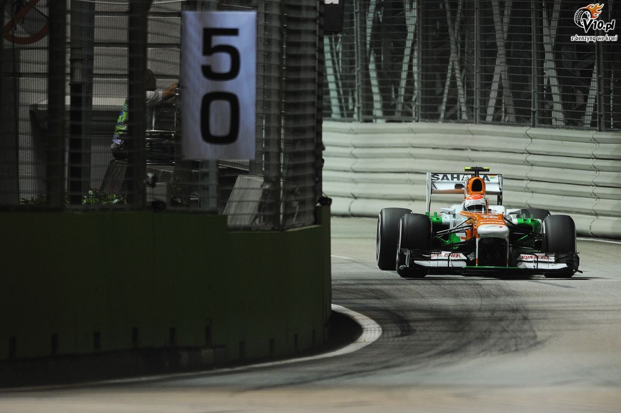 GP Singapuru 2013 - pitkowe treningi