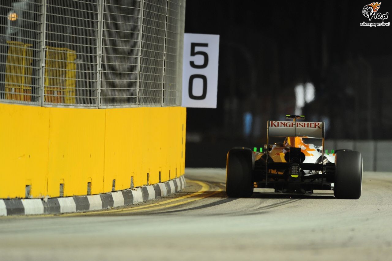 GP Singapuru 2013 - pitkowe treningi