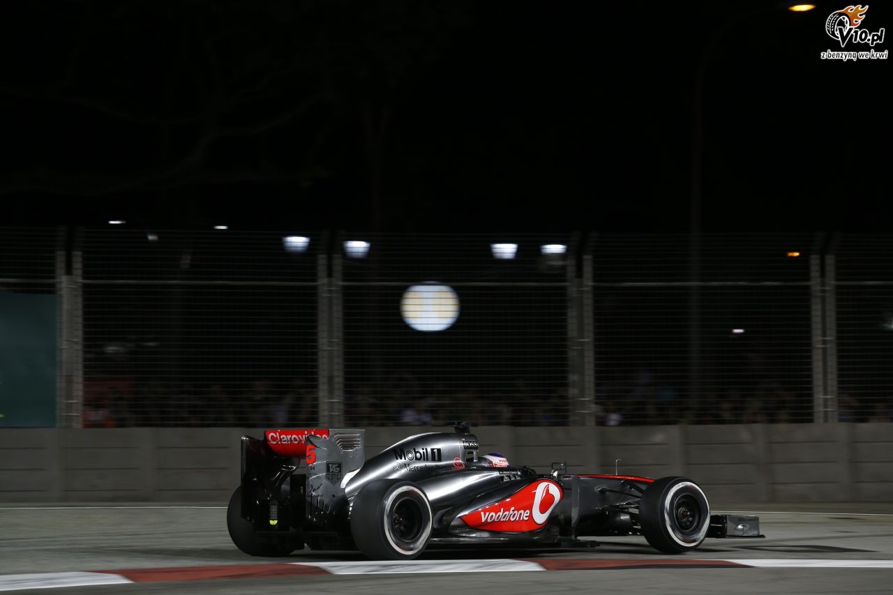 GP Singapuru 2013 - pitkowe treningi