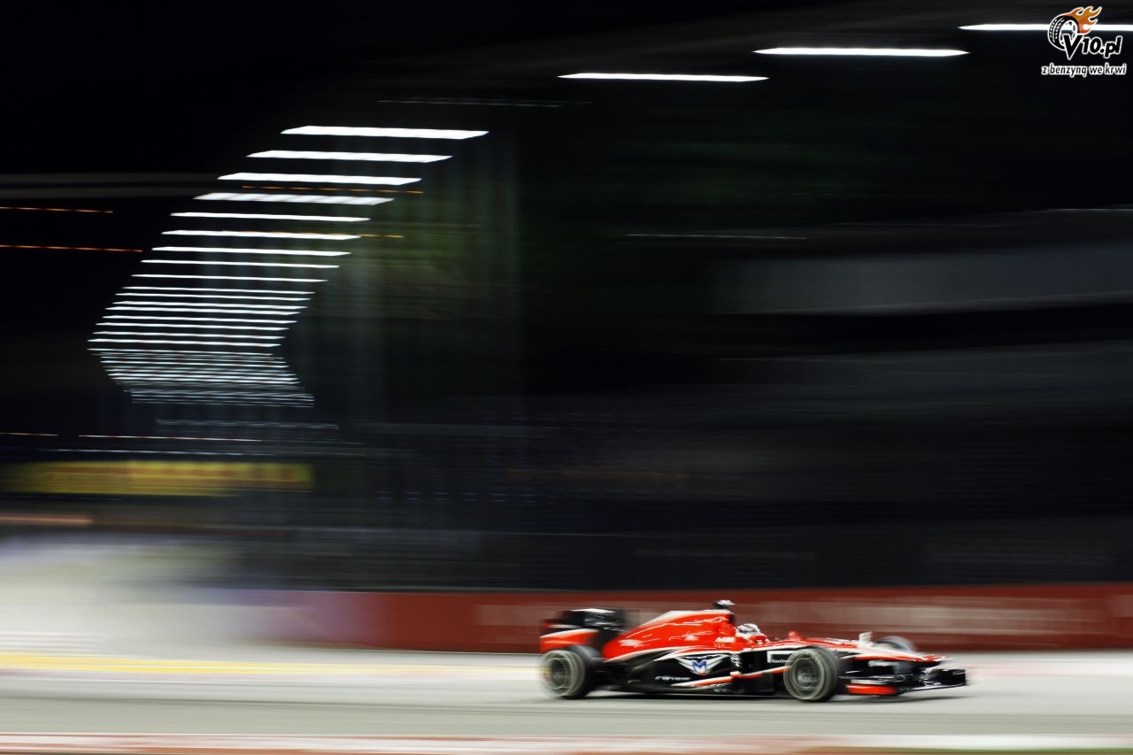 GP Singapuru 2013 - pitkowe treningi