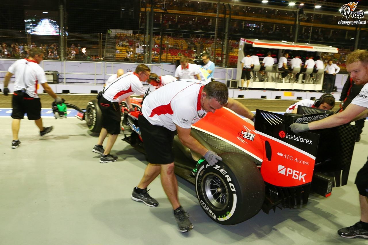 GP Singapuru 2013 - pitkowe treningi