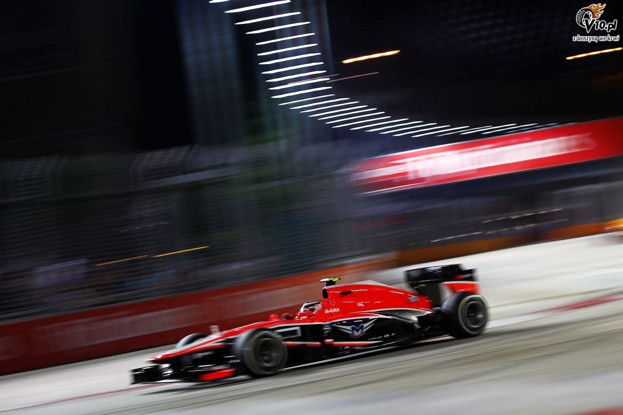 GP Singapuru 2013 - pitkowe treningi