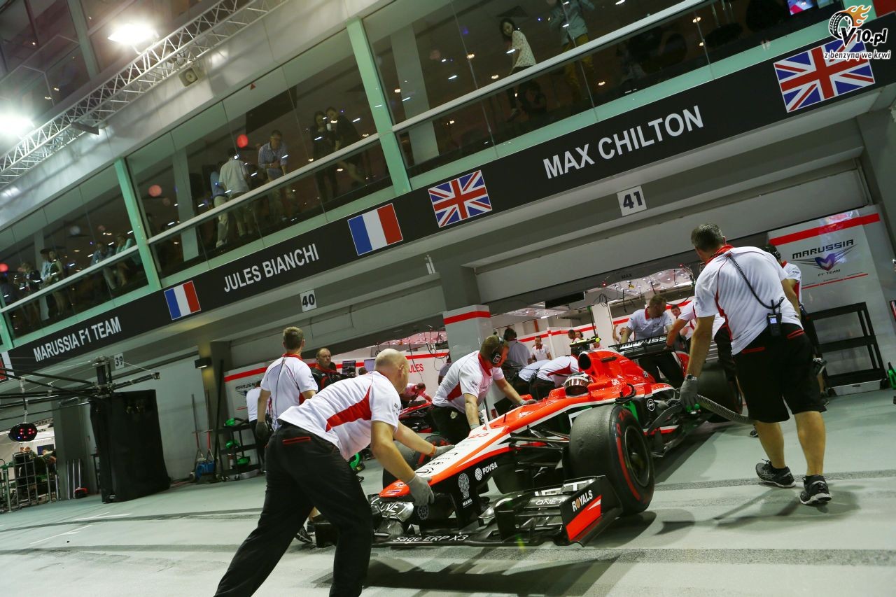 GP Singapuru 2013 - pitkowe treningi