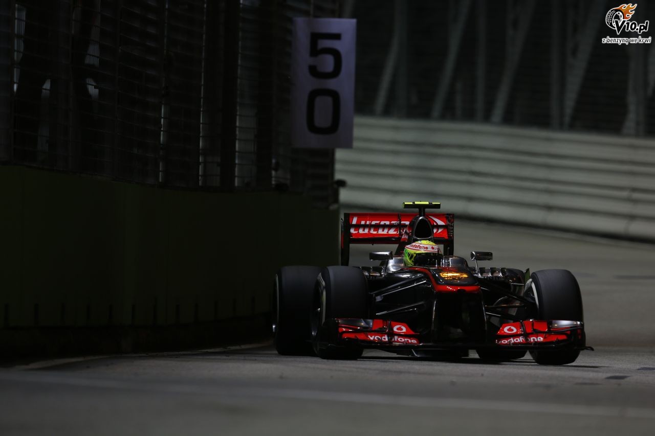 GP Singapuru 2013 - pitkowe treningi
