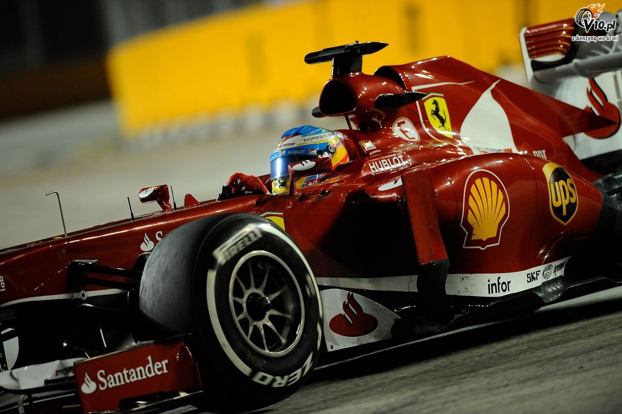 Alonso boi si o form Ferrari na Yas Marina