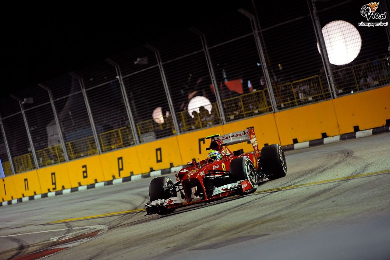 GP Singapuru 2013 - pitkowe treningi