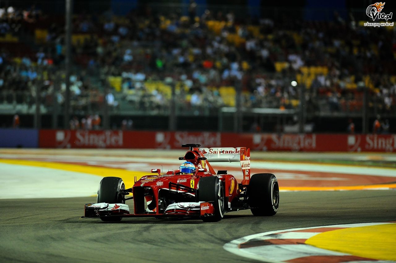 GP Singapuru 2013 - pitkowe treningi