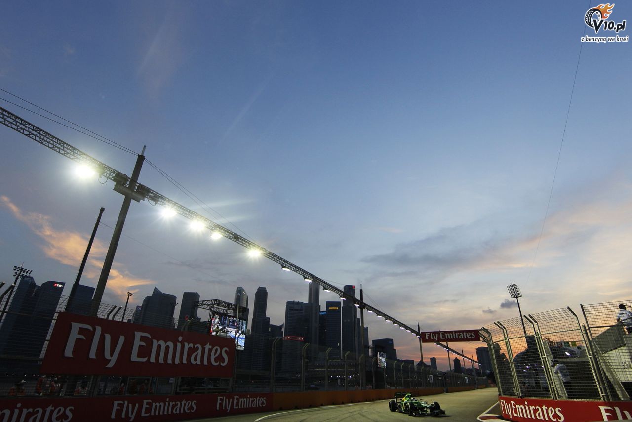 GP Singapuru 2013 - pitkowe treningi