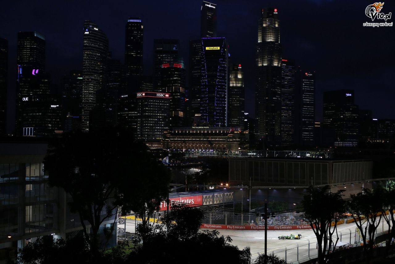 GP Singapuru 2013 - pitkowe treningi