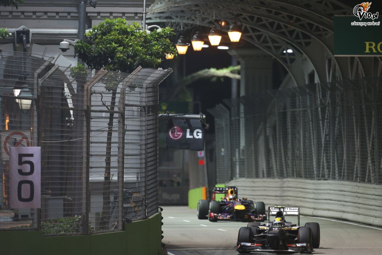GP Singapuru 2013 - pitkowe treningi