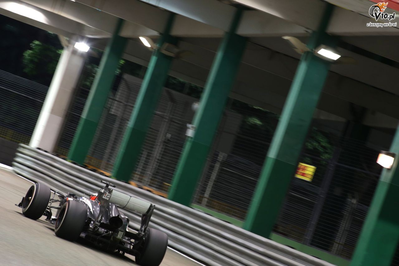 GP Singapuru 2013 - pitkowe treningi
