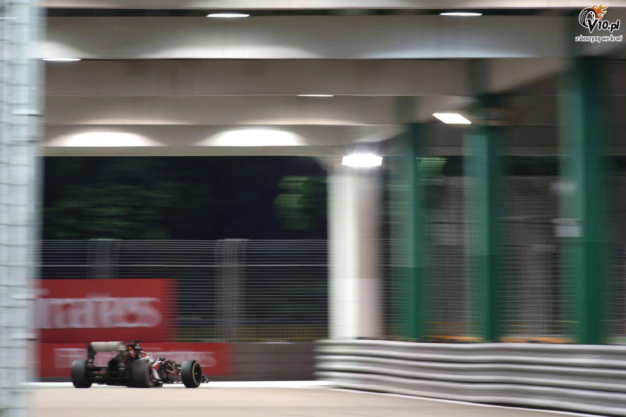 GP Singapuru 2013 - pitkowe treningi