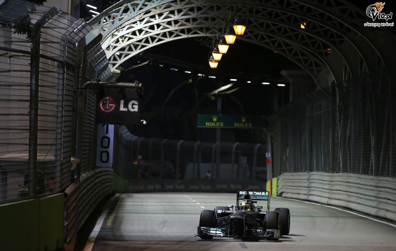 GP Singapuru 2013 - pitkowe treningi