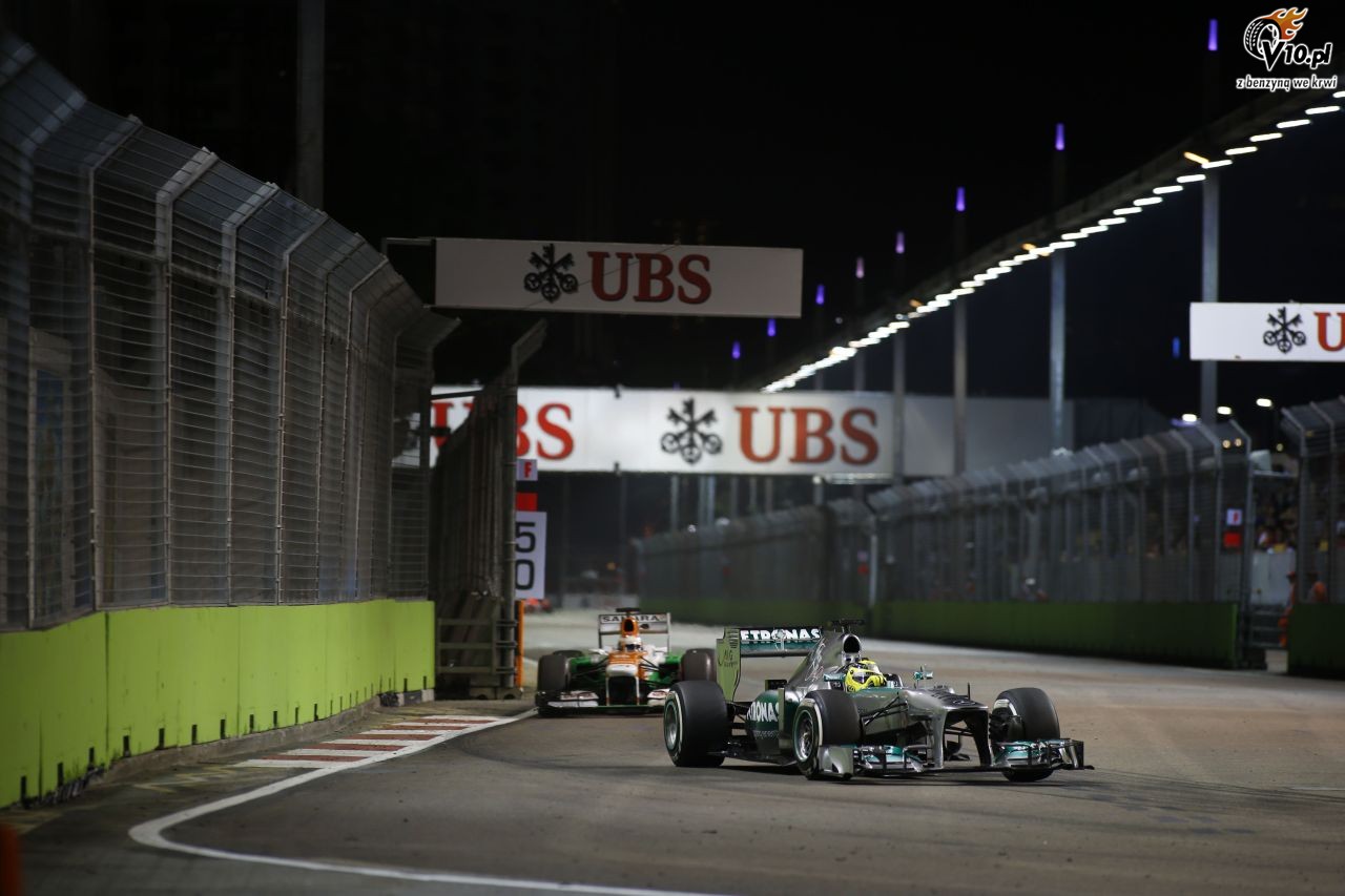 GP Singapuru 2013 - pitkowe treningi