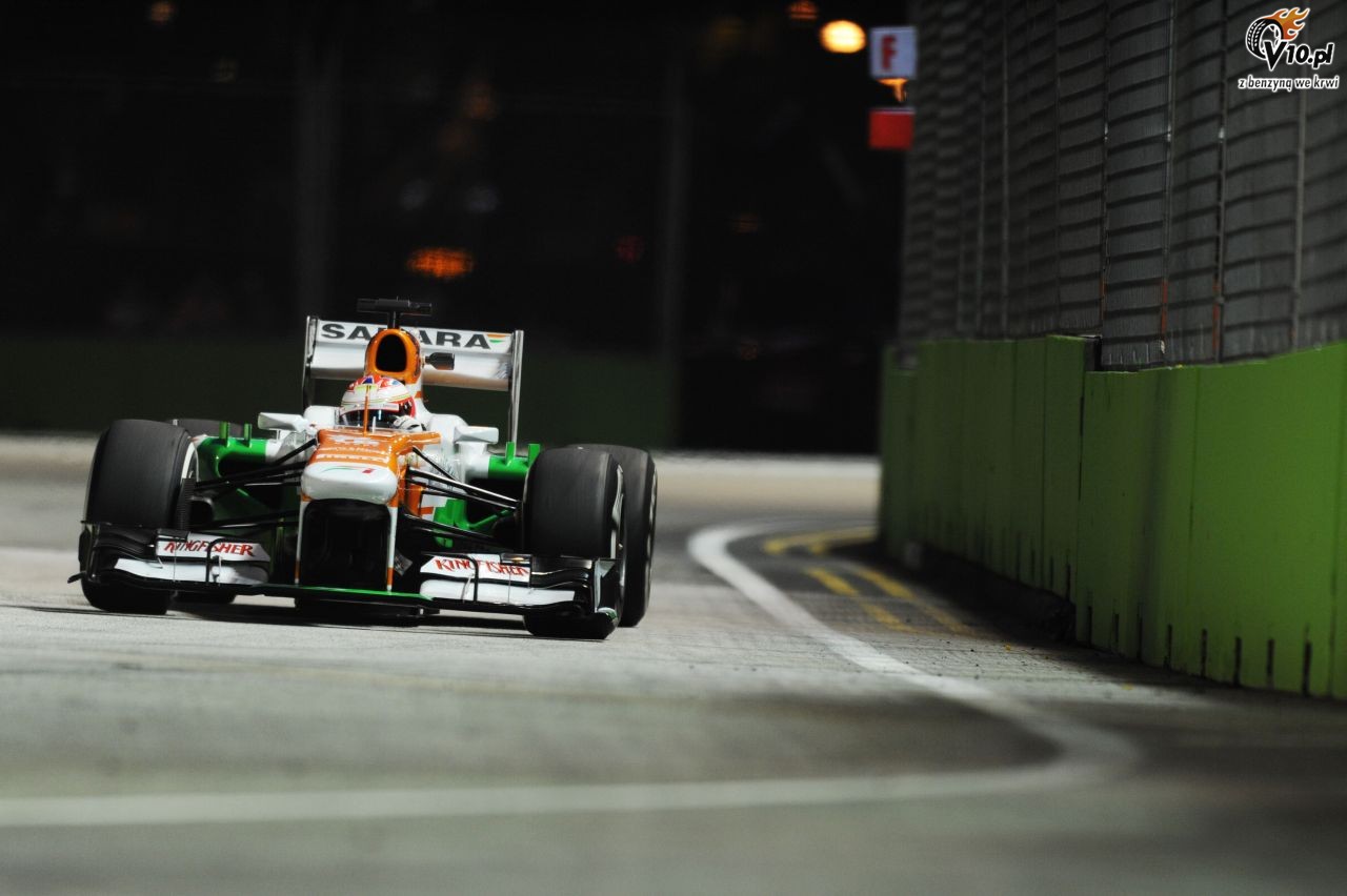 GP Singapuru 2013 - pitkowe treningi